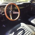 Ford mustang coupe 1965 - rouge intérieur noir - 6