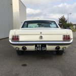 Ford mustang coupe 1965 - blanche intérieur rouge - fm109 - 4